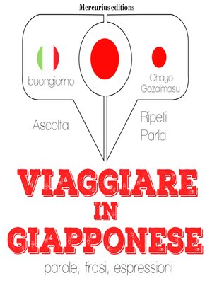 cover image of Viaggiare in giapponese